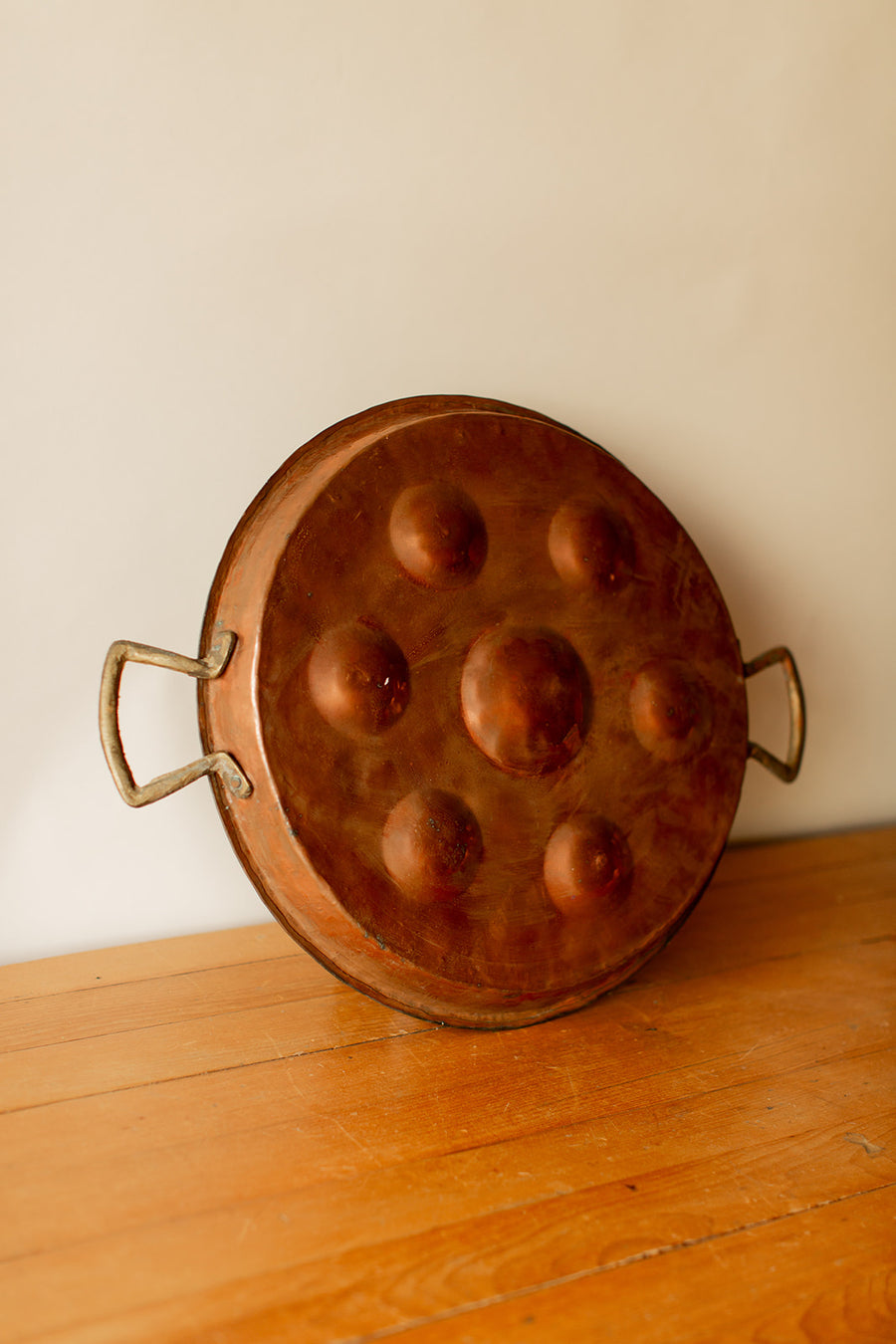 Large Copper Pan w/ Two Handles