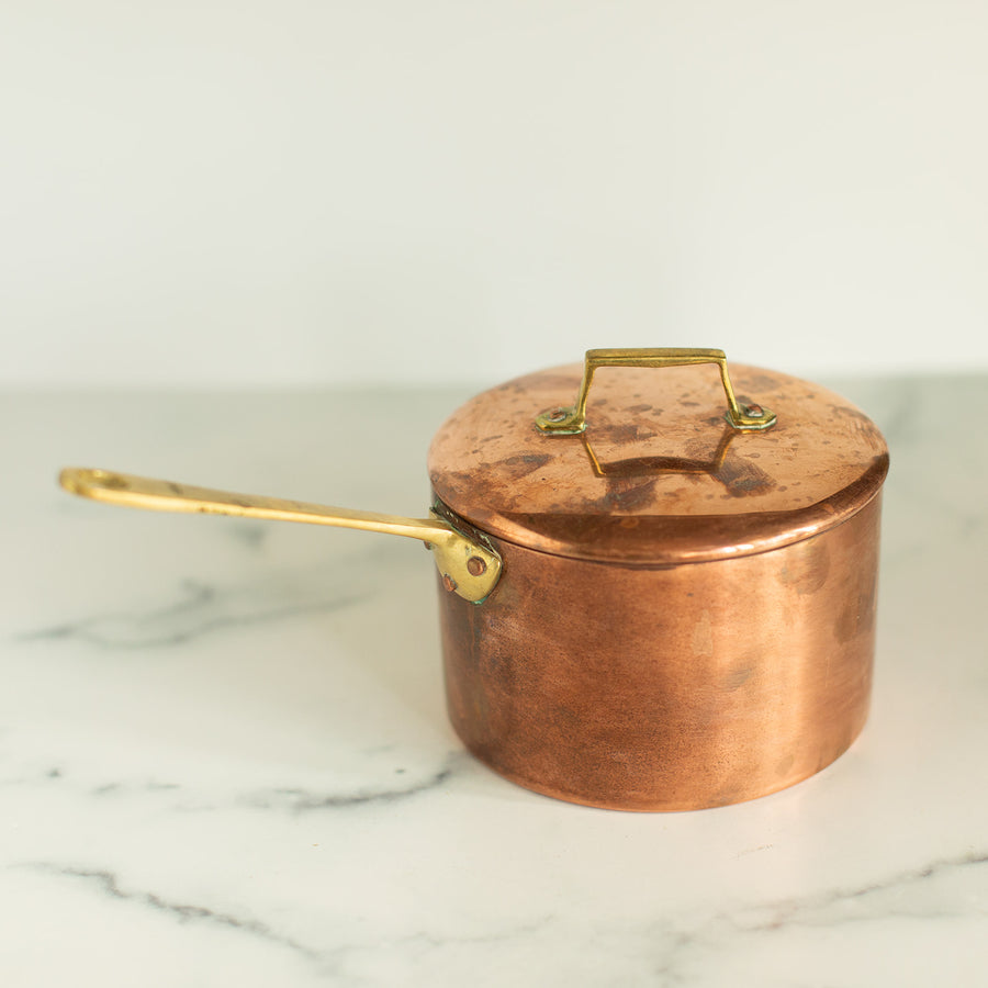 Copper Pot w/ Lid