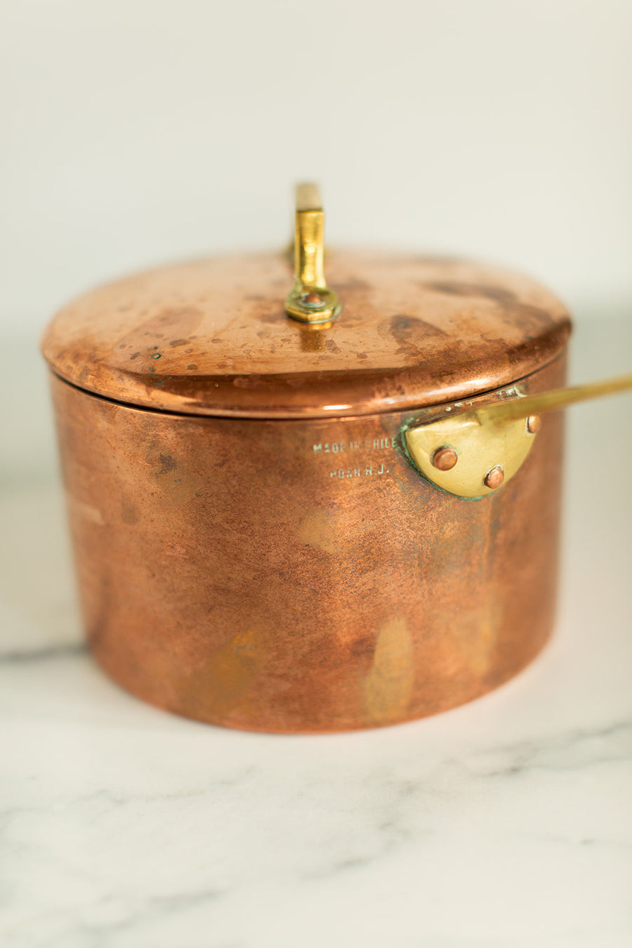 Copper Pot w/ Lid