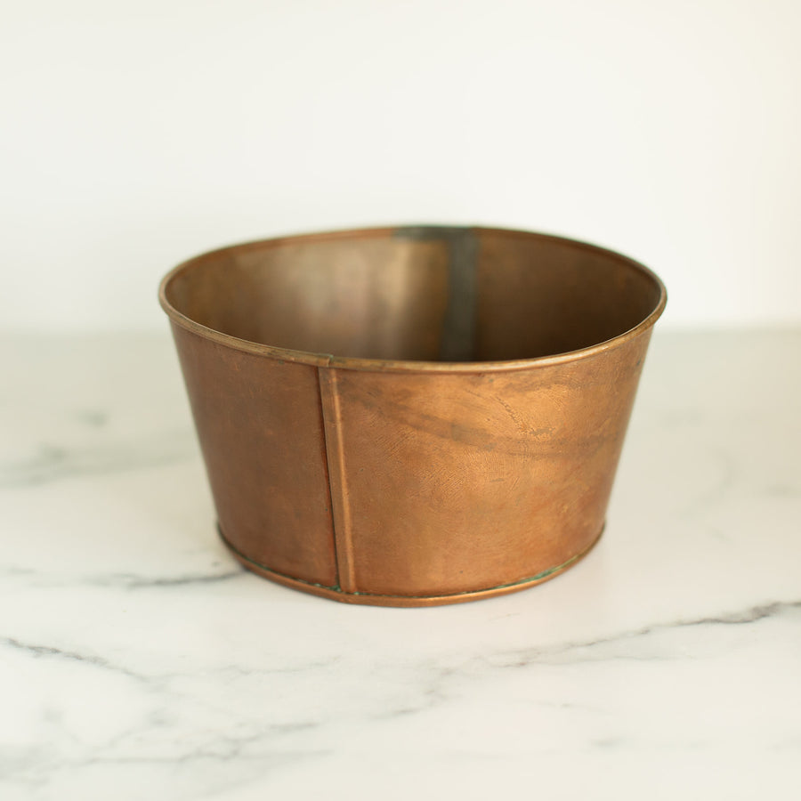 Vintage Copper Bowl